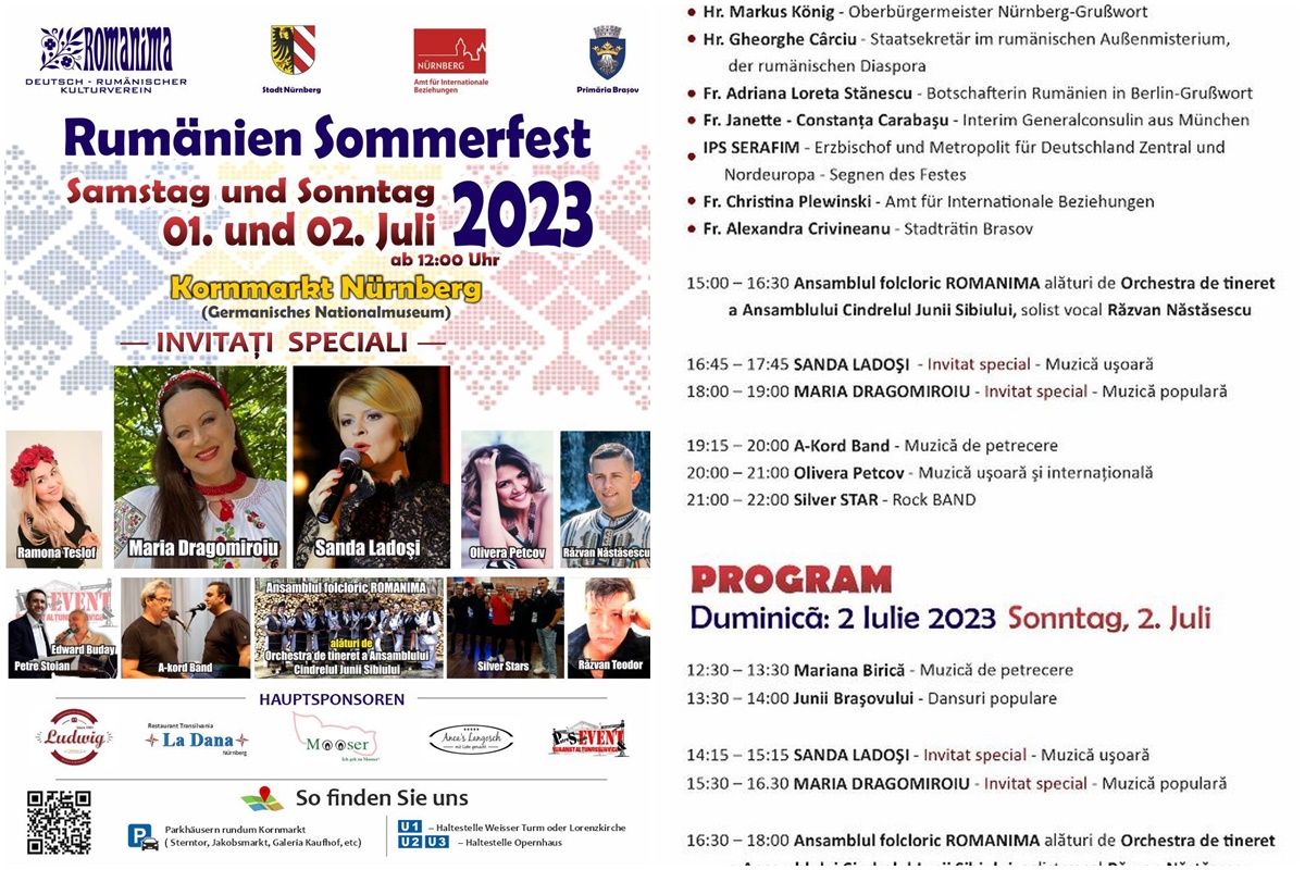 Romanian Summer Festival | Nuremberg | July 1/02